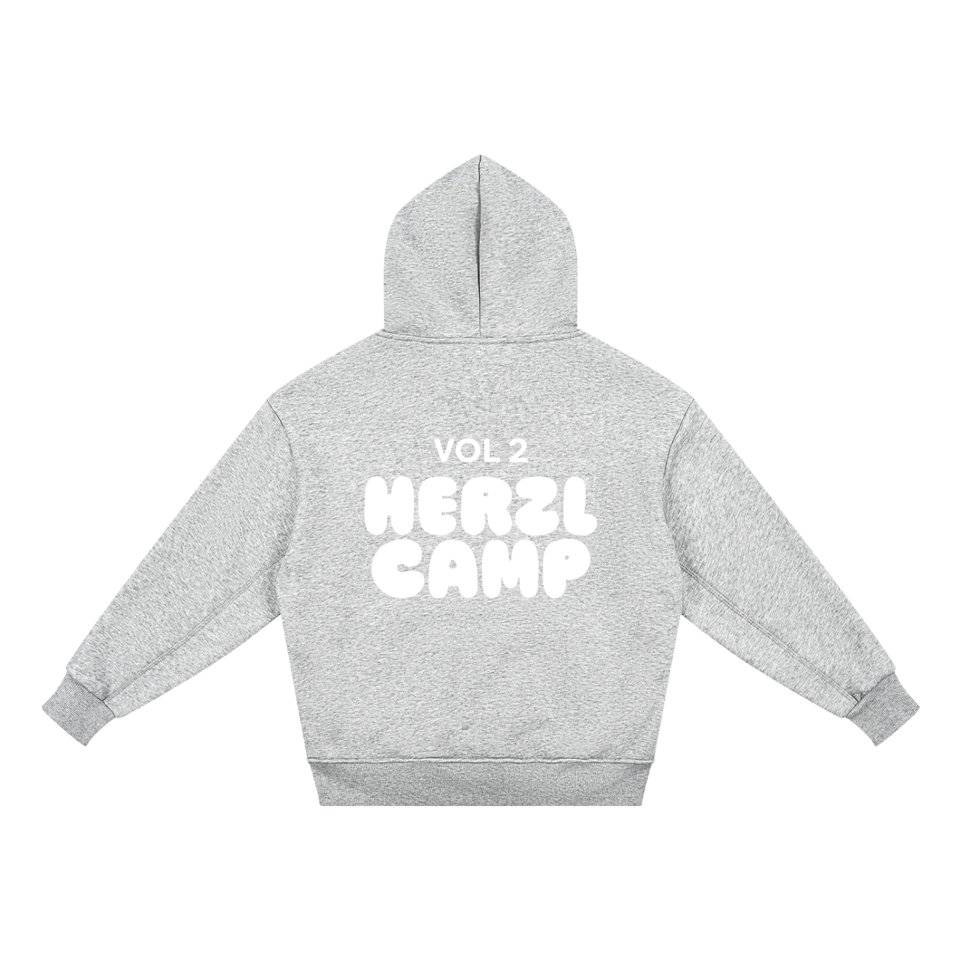 Herzl Camp Vol. 2 Flower Gray Youth Hoodie