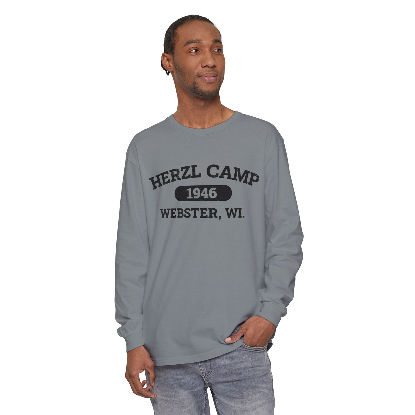 Herzl Camp 1946 Webster WI Long Sleeve Tee