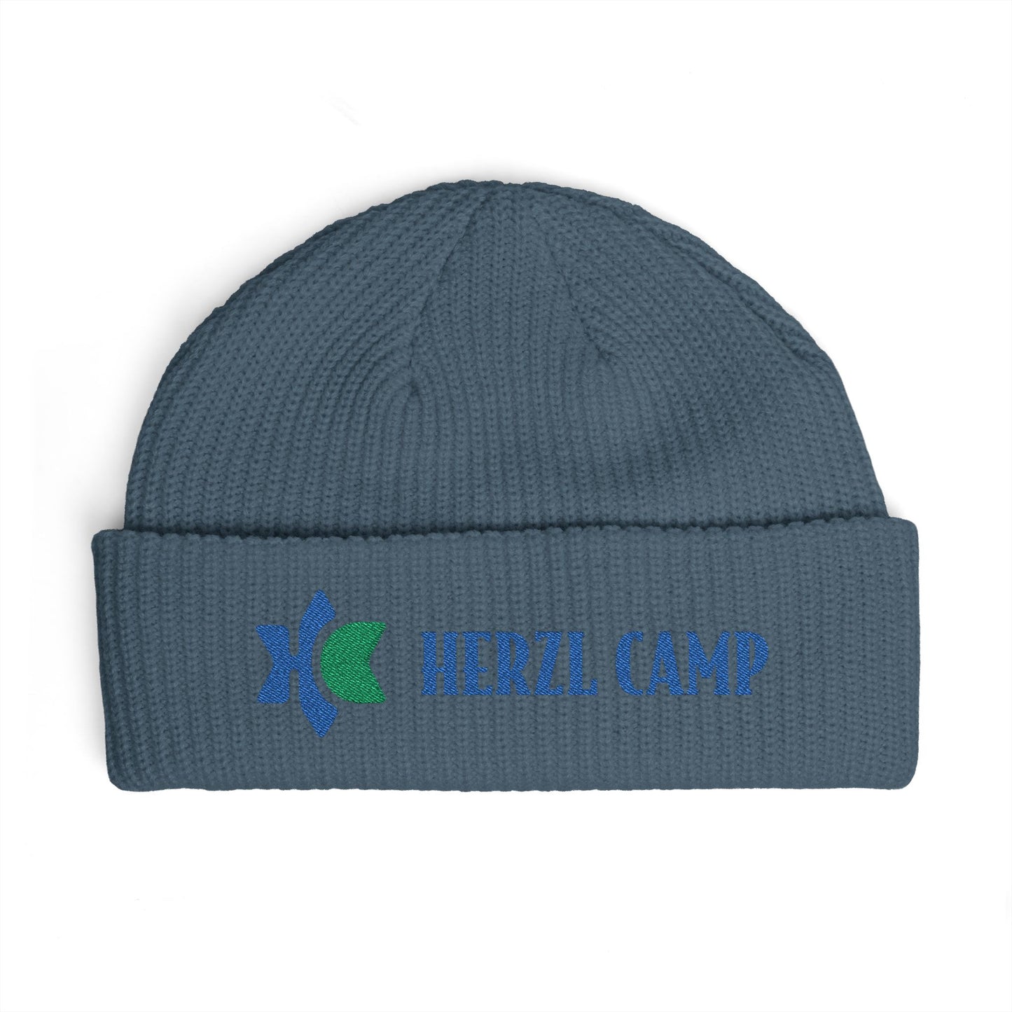 Herzl Camp Embroidered Cuff Beanie