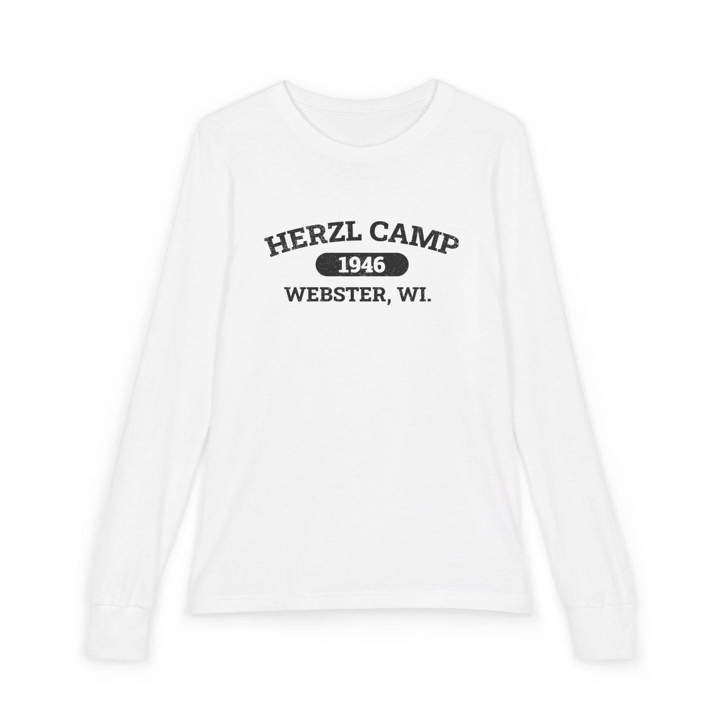 Herzl Camp 1946 Webster WI Youth Long Sleeve Tee