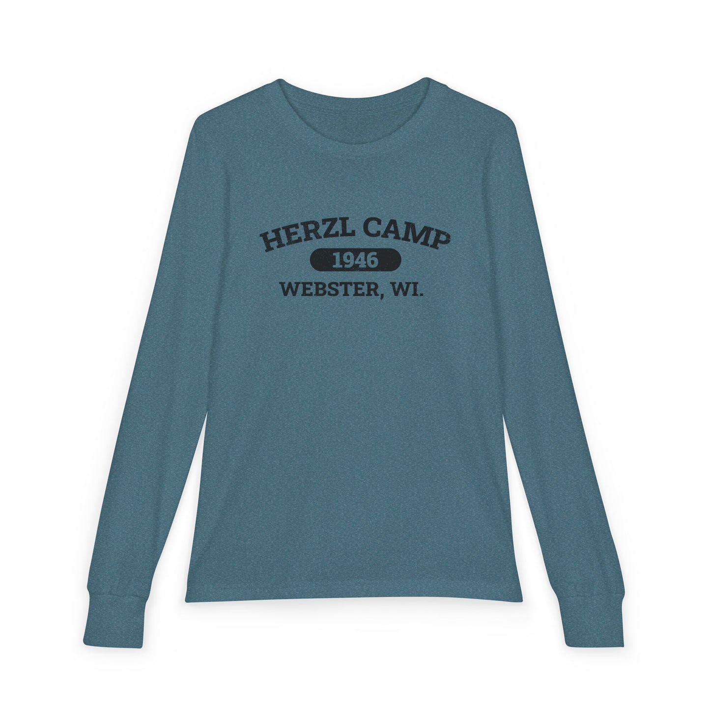 Herzl Camp 1946 Webster WI Youth Long Sleeve Tee