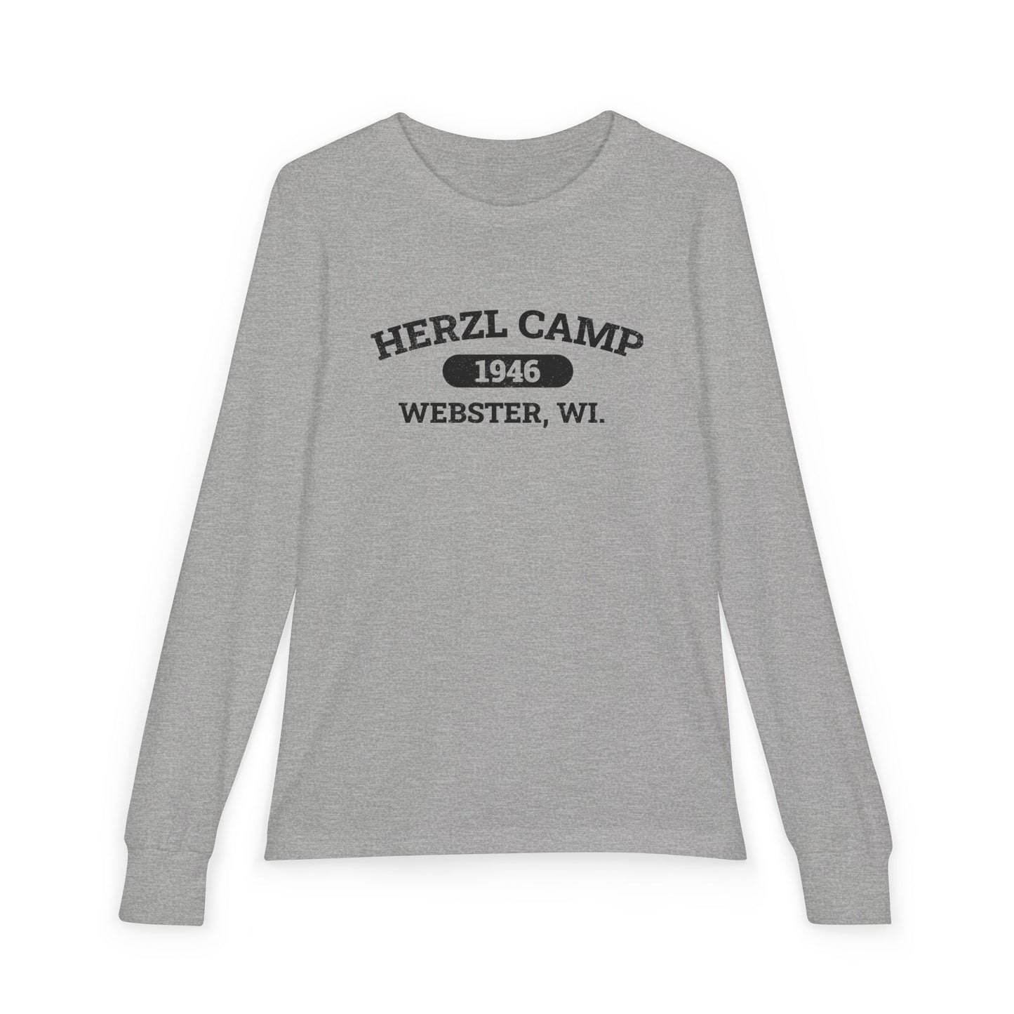 Herzl Camp 1946 Webster WI Youth Long Sleeve Tee