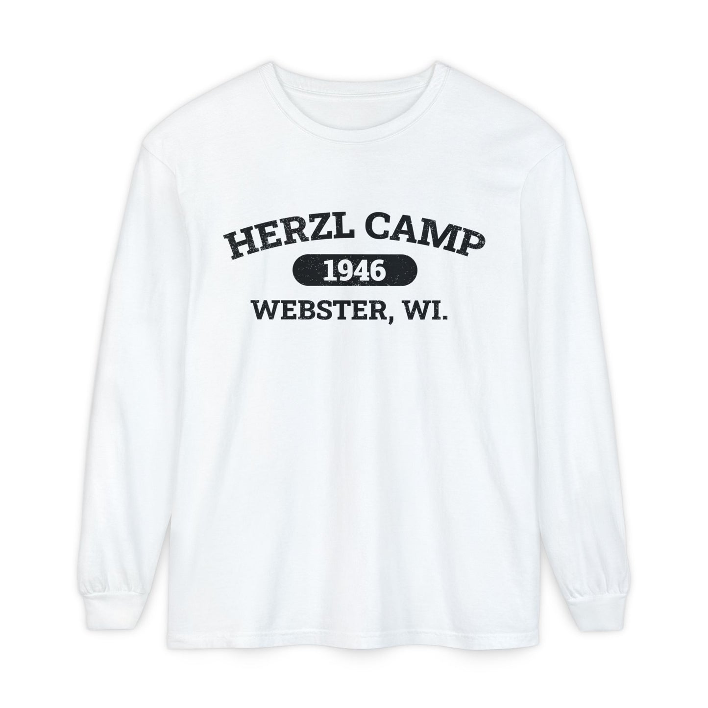 Herzl Camp 1946 Webster WI Long Sleeve Tee