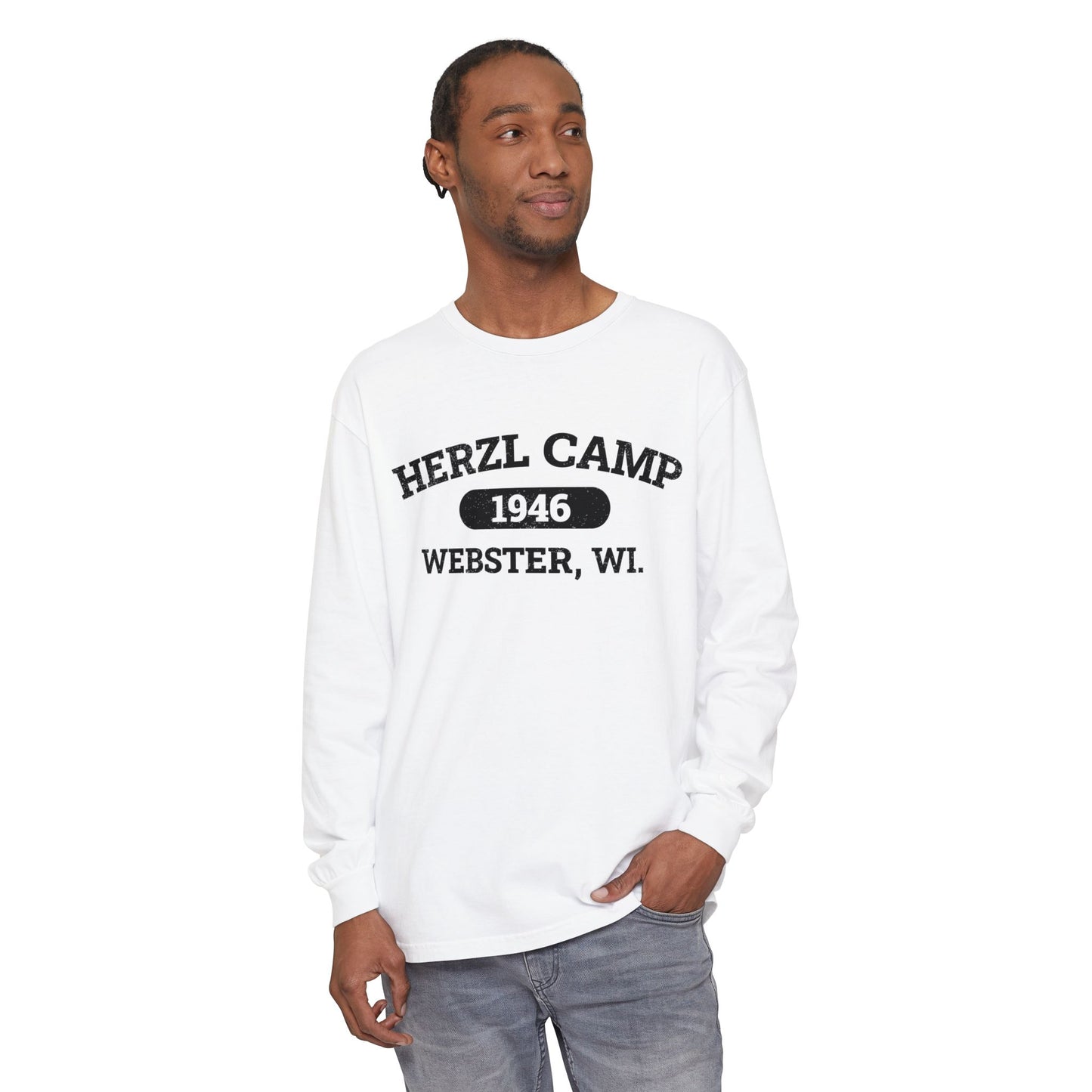Herzl Camp 1946 Webster WI Long Sleeve Tee