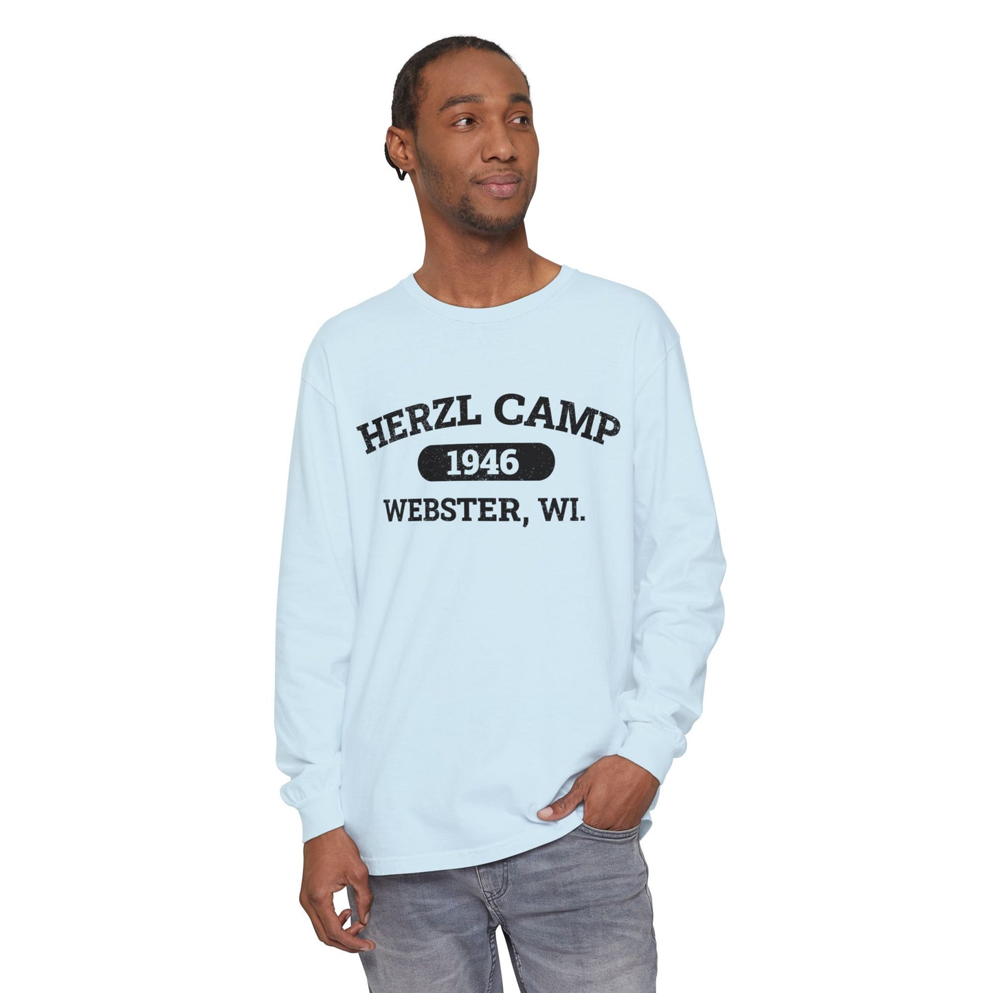 Herzl Camp 1946 Webster WI Long Sleeve Tee