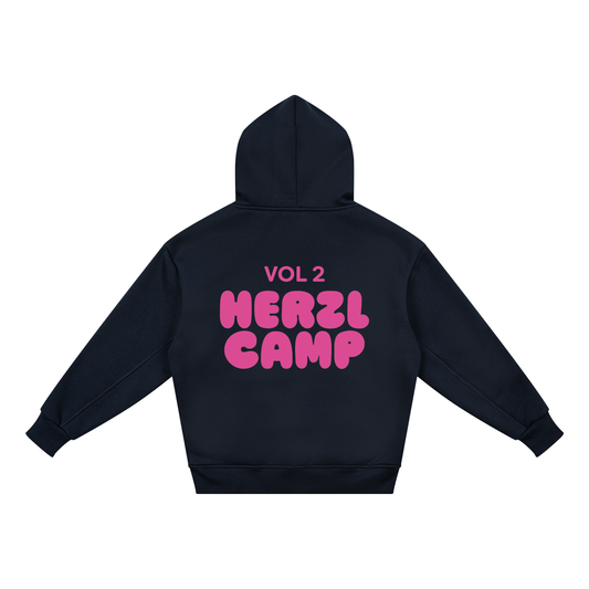 Herzl Camp Vol. 2 Youth Hoodie - Navy Blue