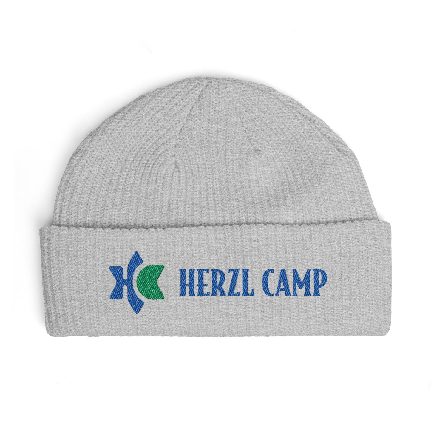 Herzl Camp Embroidered Cuff Beanie
