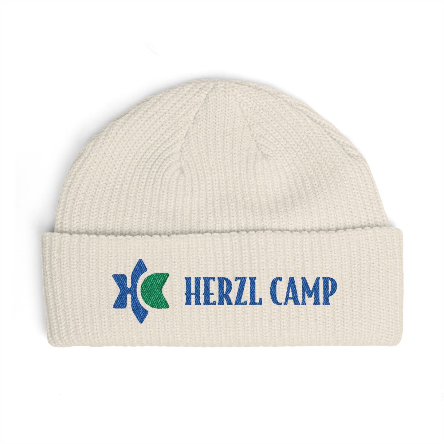 Herzl Camp Embroidered Cuff Beanie