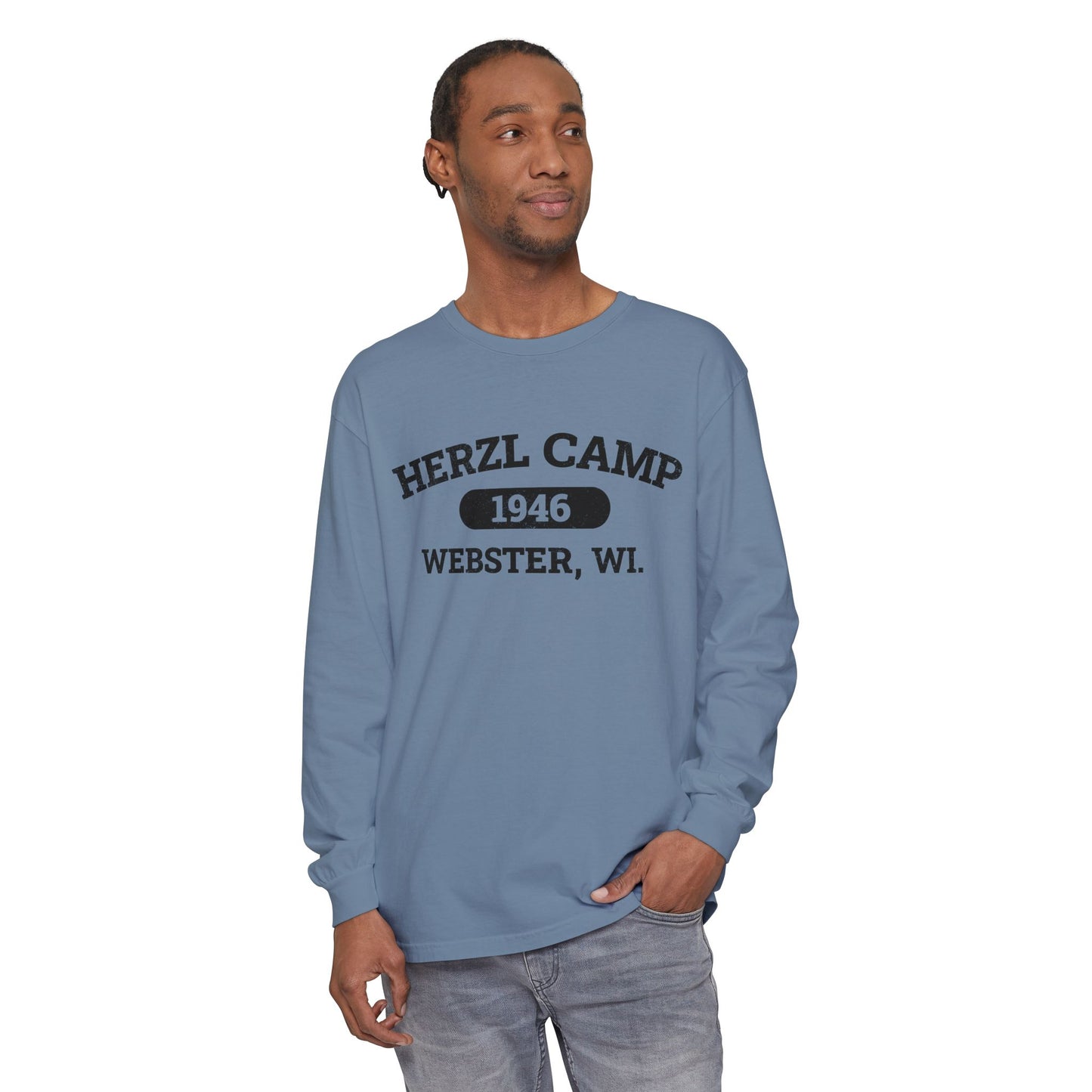 Herzl Camp 1946 Webster WI Long Sleeve Tee