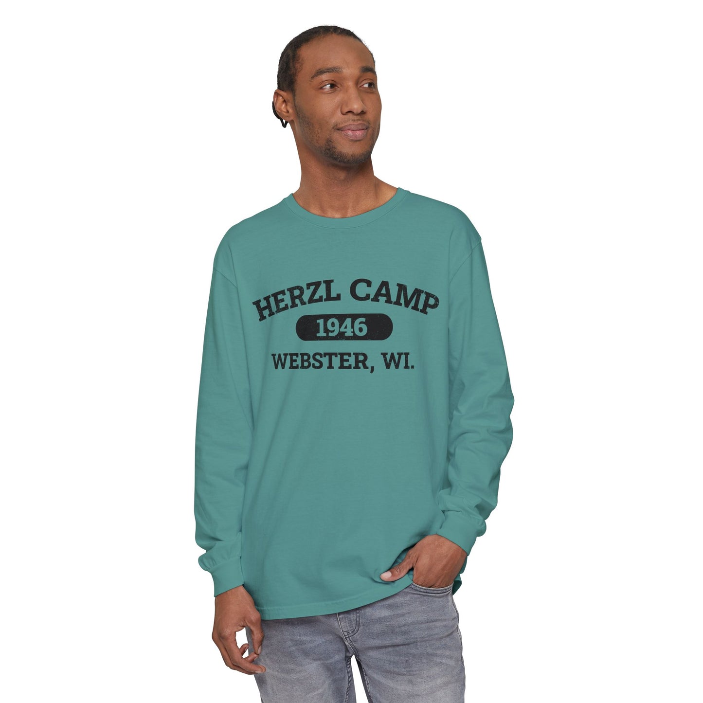 Herzl Camp 1946 Webster WI Long Sleeve Tee