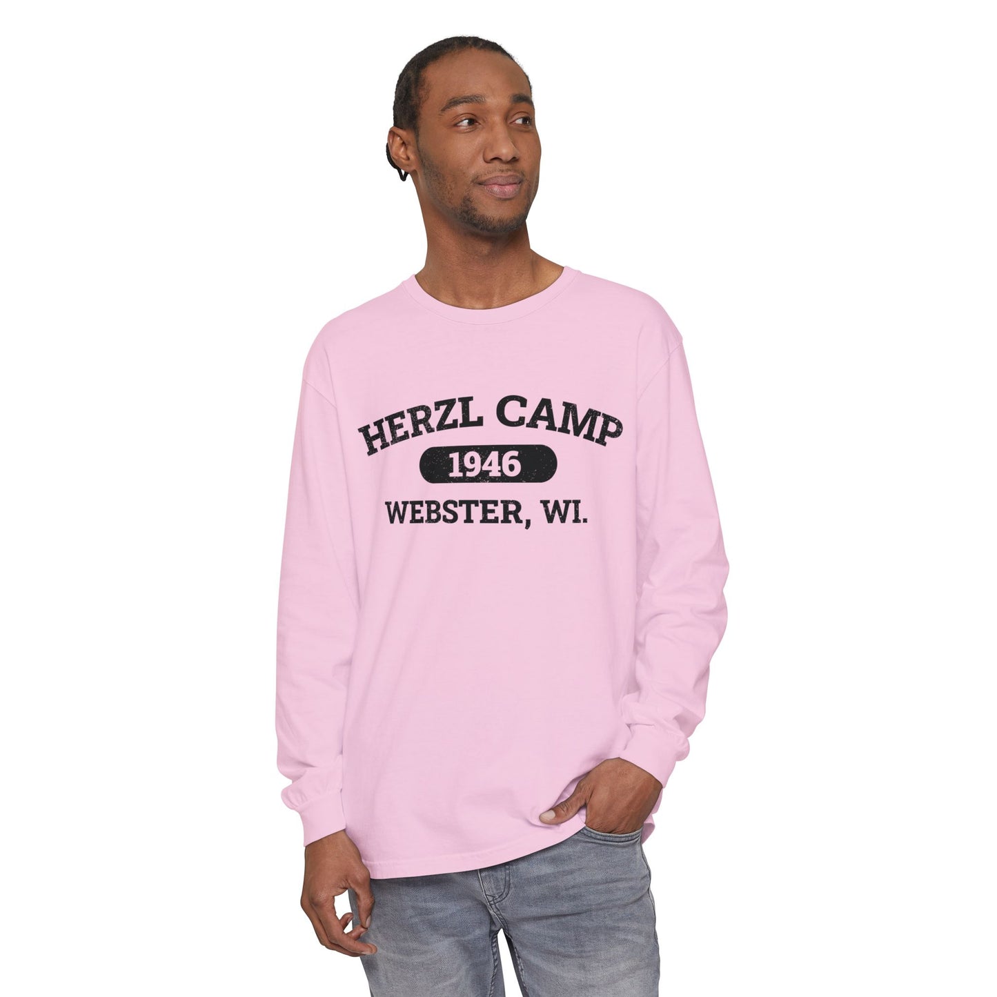 Herzl Camp 1946 Webster WI Long Sleeve Tee